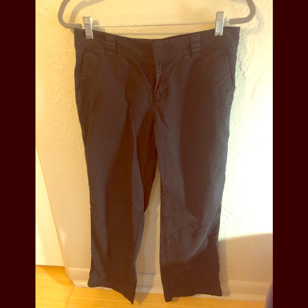 Loft black chinos